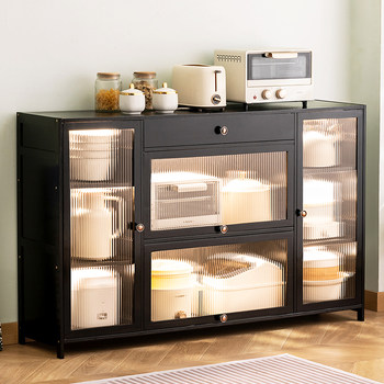 Kitchen storage rack, multi-layer storage shelf, sideboard, microwave, dishes, condiments, all-purpose multi-function