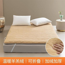 Thickened Goat Suede Mattress Upholstered Student Dorm Room Single Rental Special Cushion Quilted By Home Bed Bedding Warm Winter