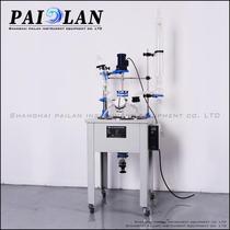 Distillation Rectification Reactor Single-layer Glass Reactor (Shanghai Pailan) Vacuum Glass Reactor