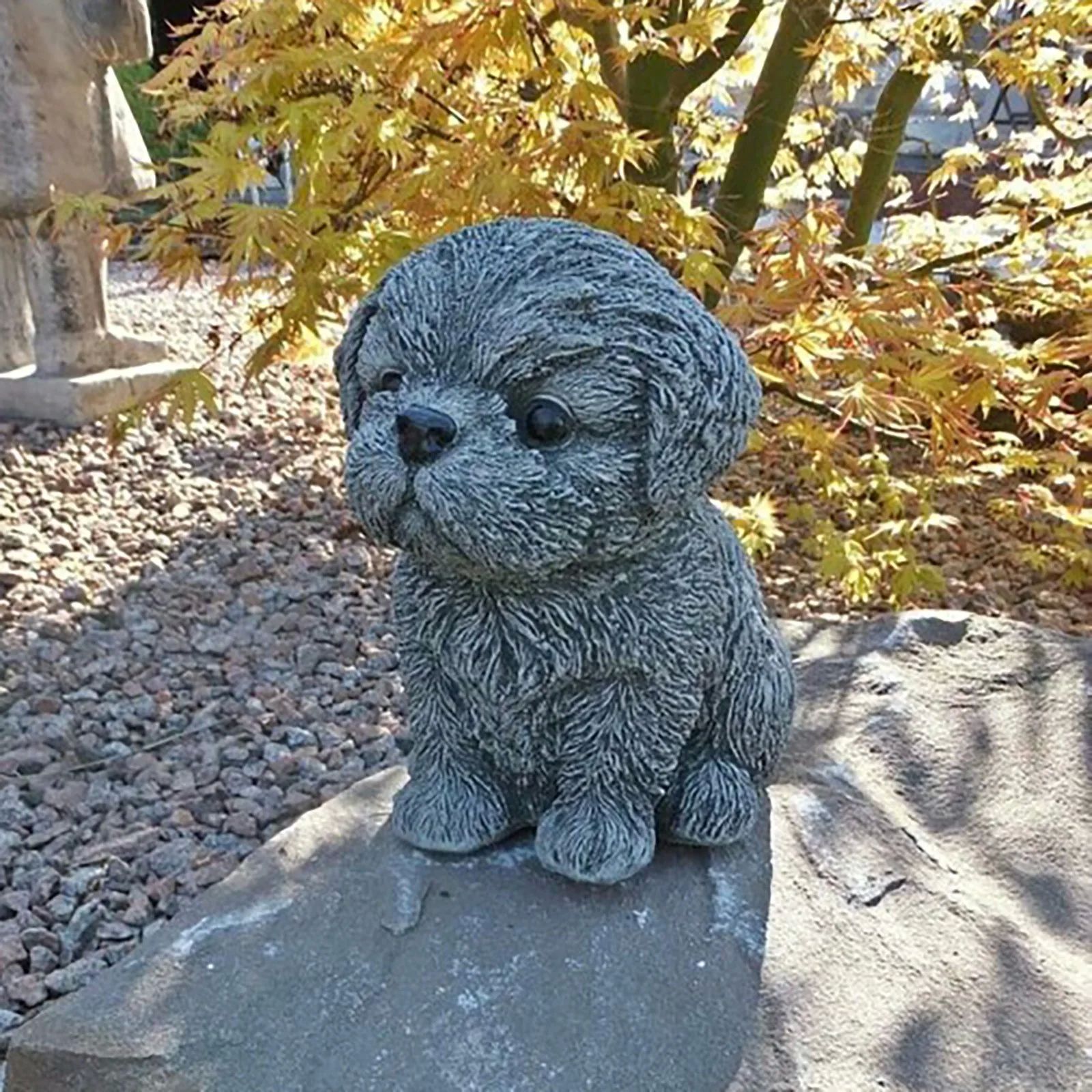 1pcsgarden Decoration Outdoor Shih-tzu Dog Dog Lovers Gift S