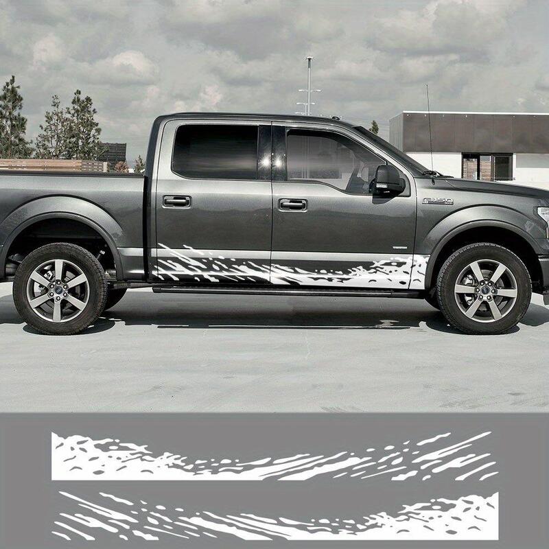 Cross-Border Temu Amazon Pickup Truck Stickers Universal Car Decoration Decals Cover Car Accessories