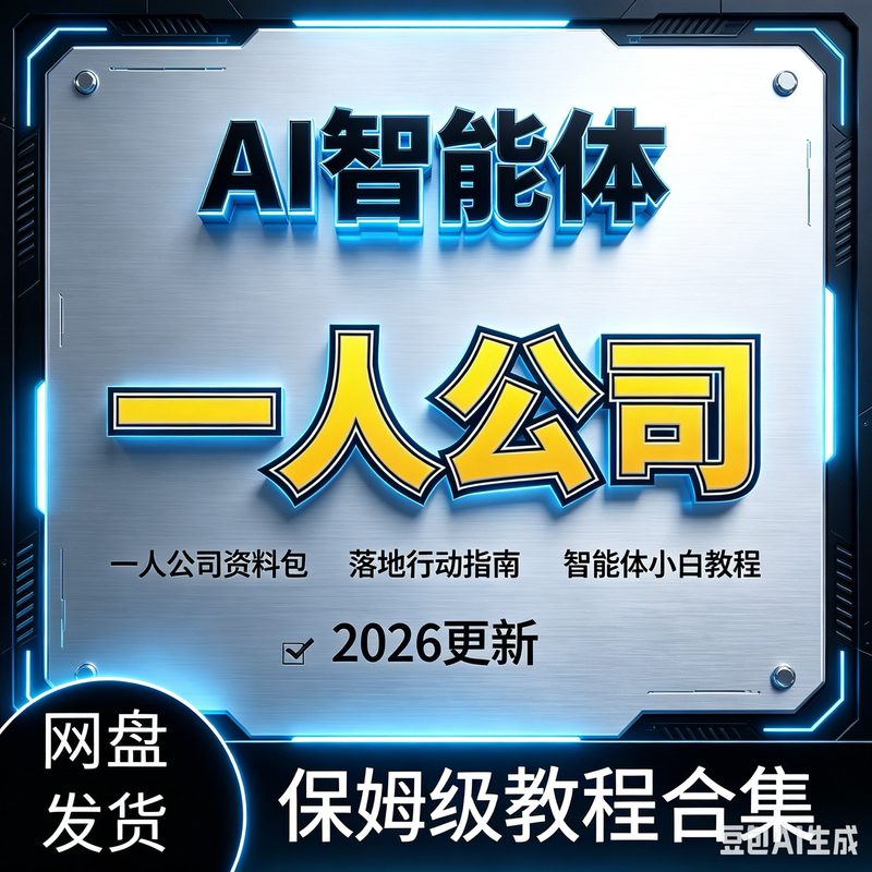 Ai Intelligent Agent Electronic Course Collection Materials for Single-Company Enterprises: Complete Ai Single-Company Enterprise Handbook and Practical Tutorial Ai Intelligent Agent Electronic Course Collection Materials for Single-Company Enterprises: Complete Ai Single-Company Enterprise Handbook and Practical Tutorial