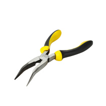 Curved nose pliers 6 inches 8 inches nail pulling pliers crucible pliers toothed elbow tip pliers