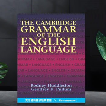 The Cambridge Grammar of the English Language