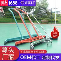Court water pusher pushes water to scrape tennis court outdoor large parking lot aluminum alloy cleaning basketball court floor scraper