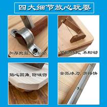 Skateboard children adult family solid wood cypress skate ice sledge winter ice outdoor single and double children