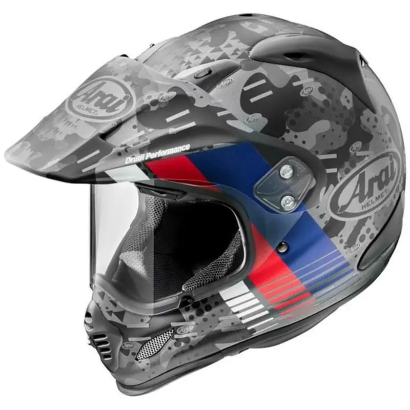 [ARAI защита шлем TOUR-CROSS3 окружение синий/окружение синий/красно-серый/не двухголовий шлем]