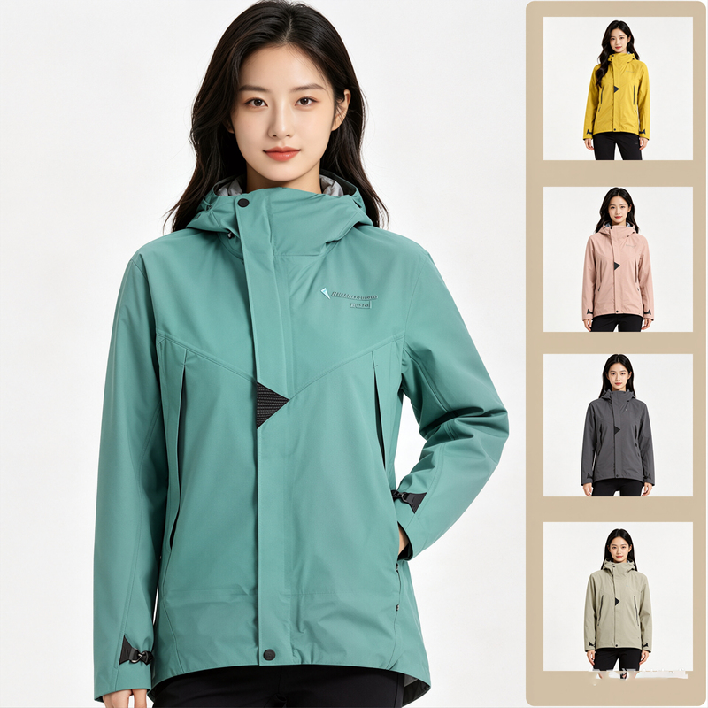Klattermusen Outdoor Mountaineering Lightweight Hardshell Jacket for Women, Asa Shenzhen 10651W
