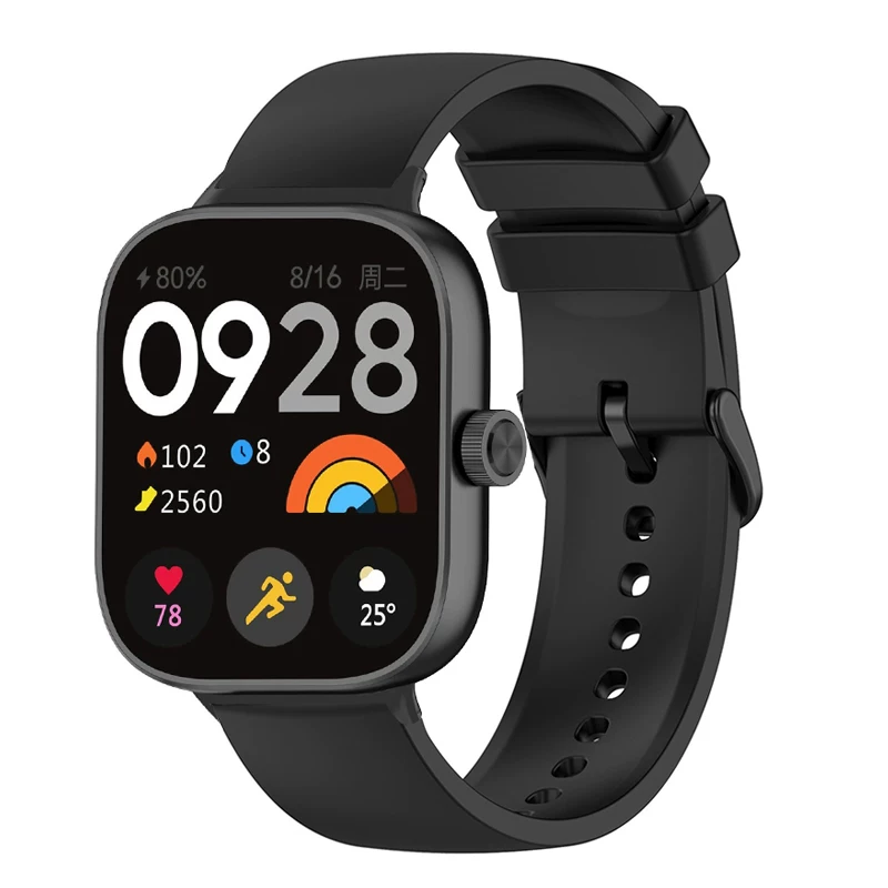 Подходит для Redmi Watch, Redmi Watch4/3 Active Youth, Xiaomi Band 9/8PRO, силиконовый ремешок стиль