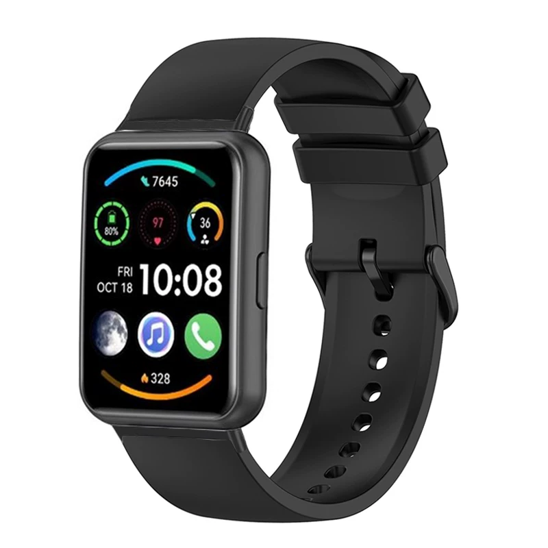 Подходит для Redmi Watch, Redmi Watch4/3 Active Youth, Xiaomi Band 9/8PRO, силиконовый ремешок стиль