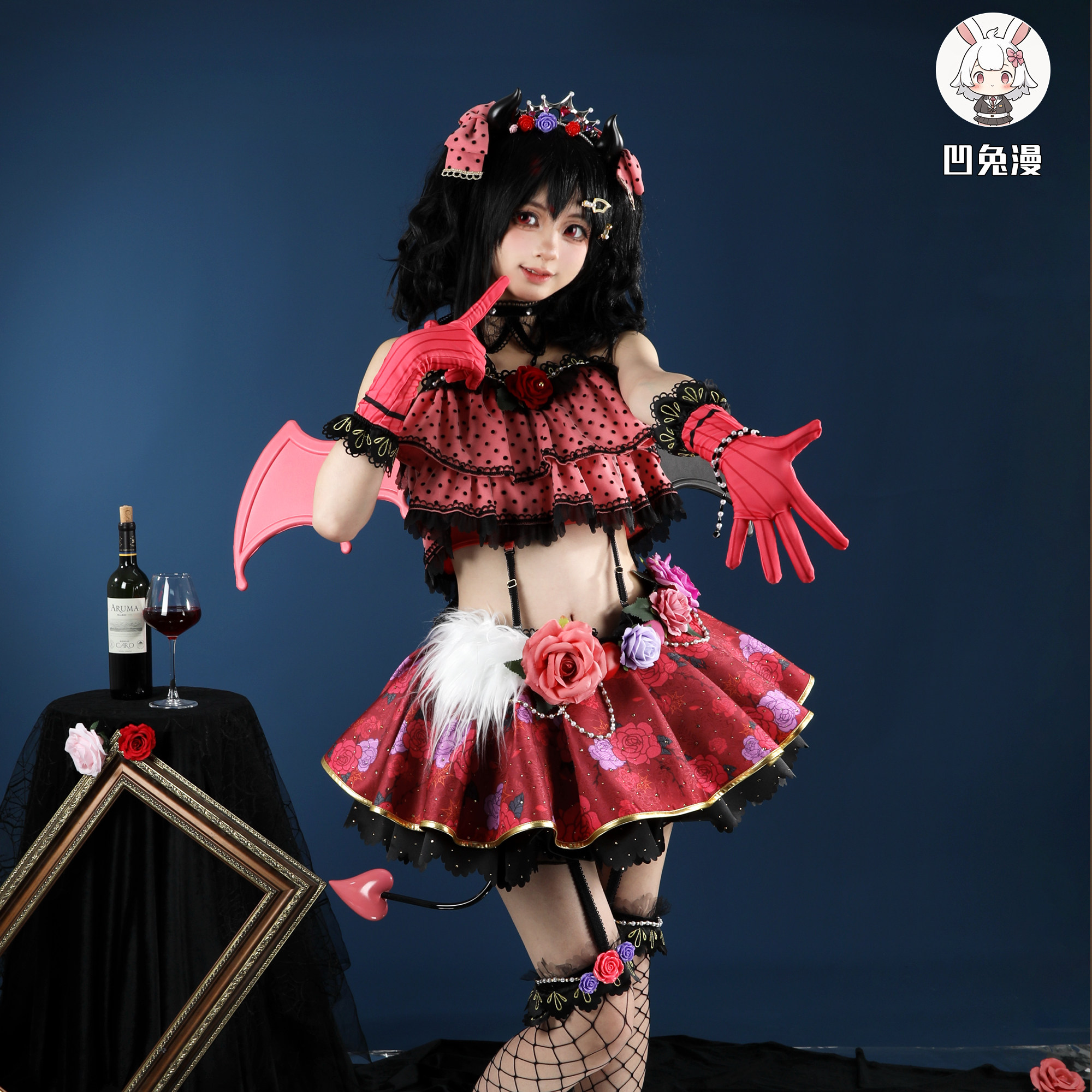 🔥凹兔漫矢泽妮可cos服 | Love Live！小恶魔觉醒 cosplay服 -Cosplay女装-淘宝好物网