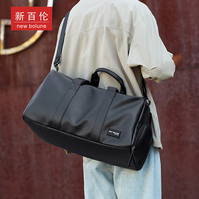 NEW BOLUNE NEW 100 Lun TRAVEL BAG MEN'S HANDBAG DRY AND WET SEPARATION SPORTS FITNESS BAG SHORT LUGGAGE BAG-Taobao