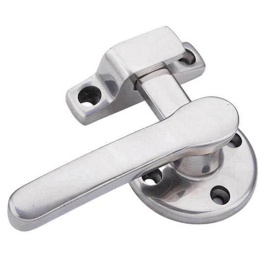 Manija giratoria de acero inoxidable 304 de alta resistencia, hebilla de sellado de puerta insonorizada FA624, cerradura de puerta sellada a mano, hebilla de bloqueo de manija de presión