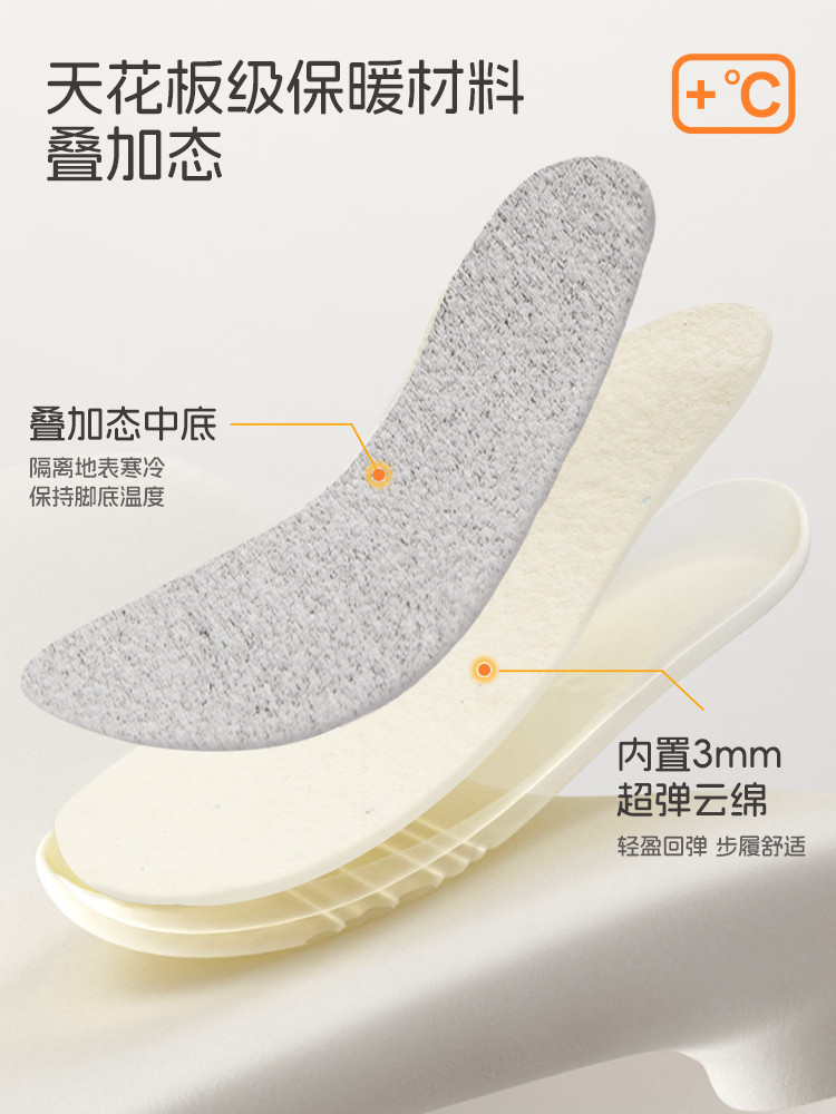 Smibu Children's Shoes 2025 Winter New Model Boys and Girls Sneakers Children's Sports Shoes Fleece-Lined Cotton Shoes Coal Age