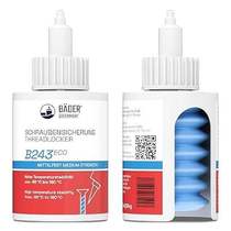 threadlocker B243Eco Medium Strength Blue 50ml Bottle - h
