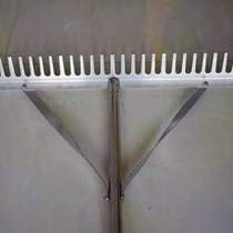 Flat sand pit rake toothed long jump track and field games scraper school sand board flat sand iron aluminum alloy equipment