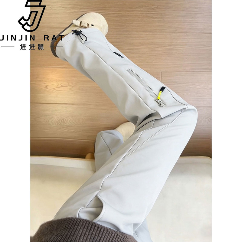 American-Style Slimming Functional Cold-Proof Ski Pants for Men and Women, Fleece-Lined Softshell Outdoor Hiking and Trekking Cargo Pants American-Style Slimming Functional Cold-Proof Ski Pants for Men and Women, Fleece-Lined Softshell Outdoor Hiking and Trekking Cargo Pants