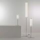 Postmodern Light Luxury Triangular Led Metal Strip Chandelier Bedroom Bedside Dining Room Living Room Designer Decorative Lamp