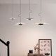 Danish Designer Single Restaurant Chandelier Scandinavian Modern Simple Accessible Luxury Art Hat Flying Saucer Led Chandelier