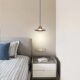 Nordic Minimalist Restaurant Glass Pendant Light, Post-Modern Living Room Personality Wall Lamp, Bedroom Bedside Creative Designer Lighting