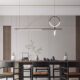 Front Desk Bar Counter Model Room Store Showroom Creative and Unique Modern Nordic Designer Pendant Light Trendy Restaurant