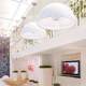 Italian Sky Garden Restaurant Chandelier Nordic Designer Art Relief Bar Table Lamp