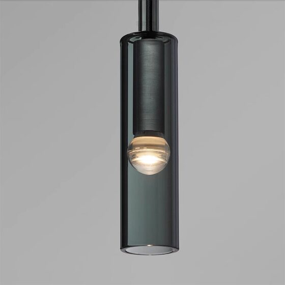 Nordic Light Luxury Chandelier Single-Head Crystal All-Copper Dining Room Bar Lamp Personalized Creative Post-Modern Simple Bedside Chandelier