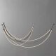 New Italian Living Room Chandelier Loft Designer Curved Line Lamp Restaurant Bar Model Room Normcore Art