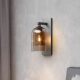 Nordic Designer Villa Living Room Tv Background Wall Hotel Corridor Staircase Balcony Bedside Cozy Glass Wall Lamp
