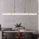 Designer Restaurant Chandelier, Modern Minimalist Nordic Dining Table Lamp, Creative Light Luxury Long Bar Lamp, Minimalist Personalized Lamp
