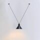 Loft Creative and Unique Restaurant Three-Head Pendant Light, Simple and Minimalist Living Room, Bedroom, Dining Table, Bar Counter, Bedside Linear Pendant Light
