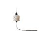 Italian Simple Small Chandelier New Scandinavian Modern Bedroom Bedside Long Line Restaurant Bar Designer Single Head Hanging