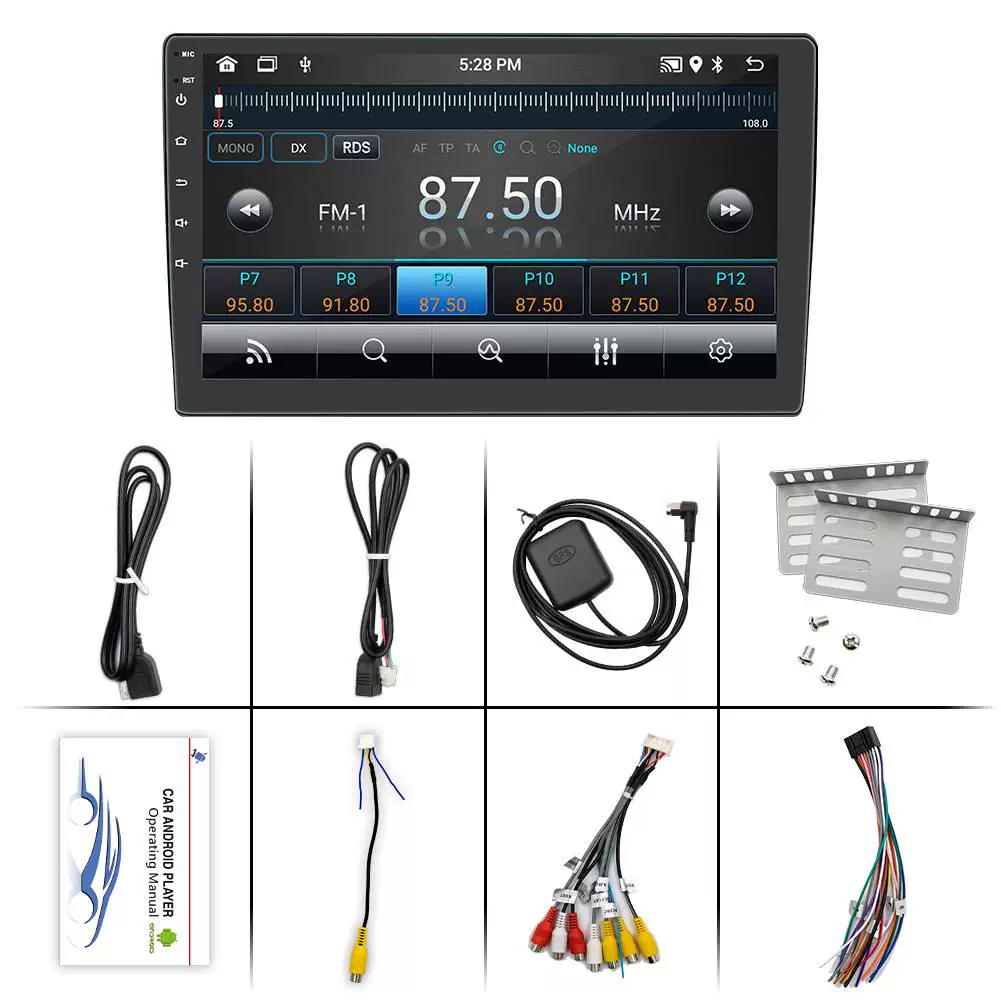 Смарт-смартфон, 9/10, 10 дюймов, Android, bluetooth, MP5