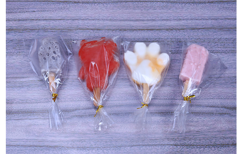 Silicone popsicle khuôn popsicle khuôn kem kem tự làm khuôn kem tự làm khuôn hộp đá khay băng - Tự làm khuôn nướng khuôn bánh trung thu