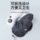 Press inflatable u-shaped pillow travel pillow inflatable portable airplane sleeping artifact ໝອນຄໍ hooded ລົດໄຟຄວາມໄວສູງ