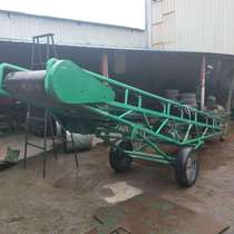 Small electric lifting belt conveyor Container telescopic belt conveyor Logistics loading and unloading truck belt conveyor