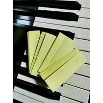 10 packs of 202 new flute film transparent tender and tough reed film flute instrument accessories for playing free flute film glue