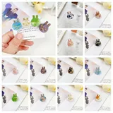 Волосы кроличьи волосы когтя прекрасные многоцветные волосы