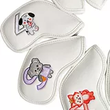 9pcs Golf Iron Headcover Set Set Golf Club Cup Cover Elever