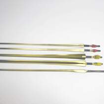 Can be used as equipment for childrens round-edged foil saber and adult fencing competition. Paul Noli polished strip imitation epee is light and soft.