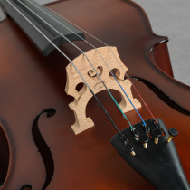 Solid wood cello for beginners childrens practice exam performance free stand non-slip pad rosin strings