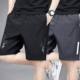 速干短裤男夏季2025休闲宽松直筒冰丝透气弹力运动五分裤空调裤