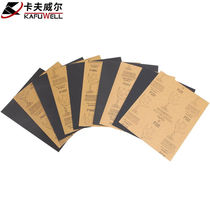 Kraftwell sandpaper 10 pieces of coarse sandpaper set for polishing and rust removal 60 mesh 120 mesh 180 mesh 240 mesh 320