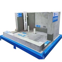 Construction site construction model frame main structure quality model room basement staircase construction method process aluminum mold