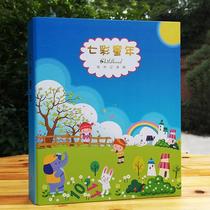 Sixth grade growth commemorative booklet primary school student photo album recording student messages colorful childhood photo book