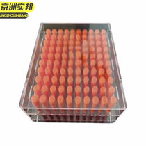 Jingzhou Shibang flip lid box acrylic box with lid hole flip lid storage box