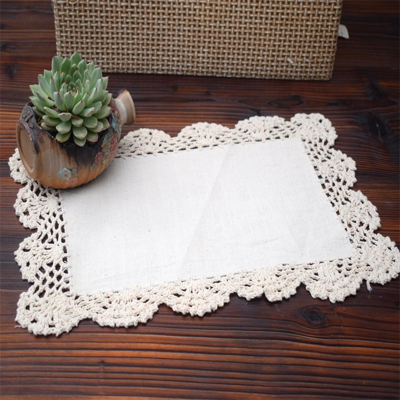 Special price foreign trade export original single pure cotton handmade stick needle universal cover towel teapot cushion dish cushion dining cushion cup cushion vase cushion