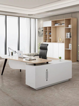 办公桌主管桌老板桌椅总经理室现代风格工作台设计简约商务台新式