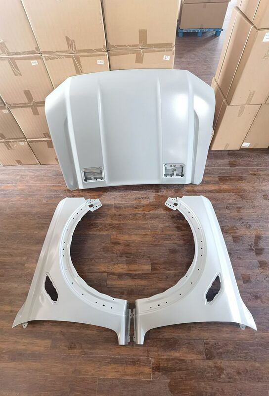 Suitable for Ford Ranger T7/T9 Upgrade to Raptor Fender and Engine Hood Modification Parts, Non-Destructive Installation