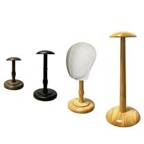 Head mold new hat rack solid wood desktop hat support clothing store hat rack hat support wardrobe display display wig support